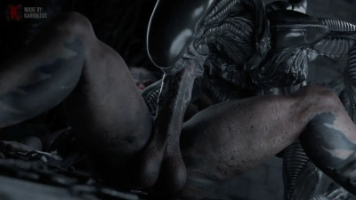 Futa Predator X Alien