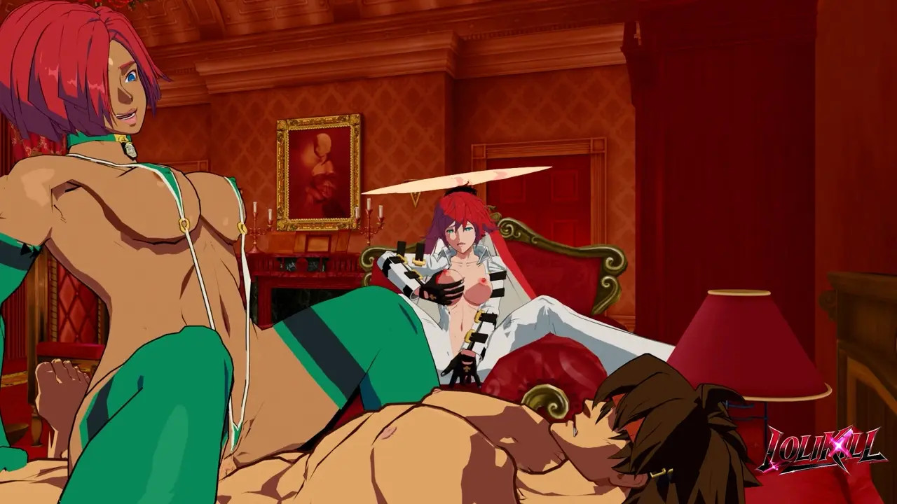 Giovanna  raped Sol badguy in front of Jack-O