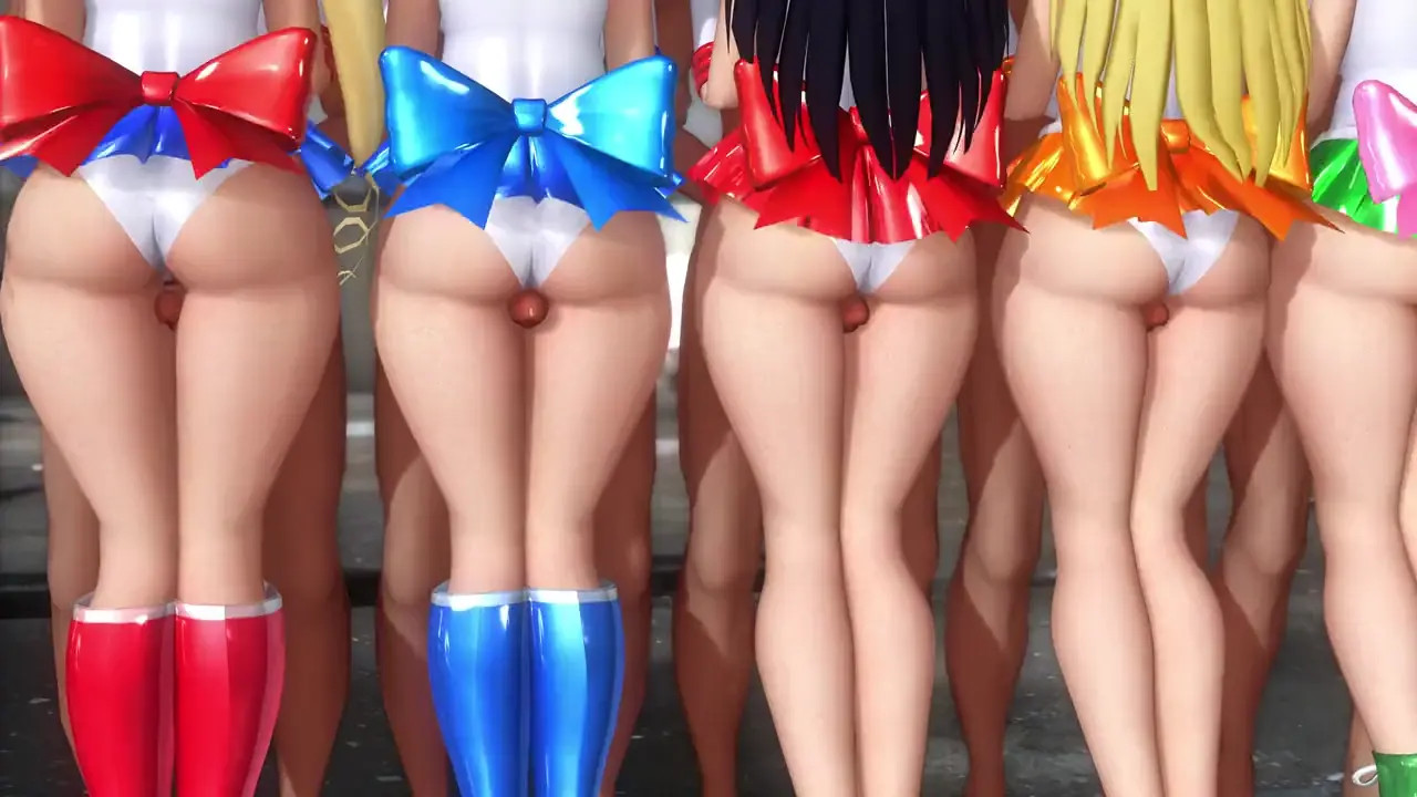[MMD] Sin Sack VS Sailor Moon
