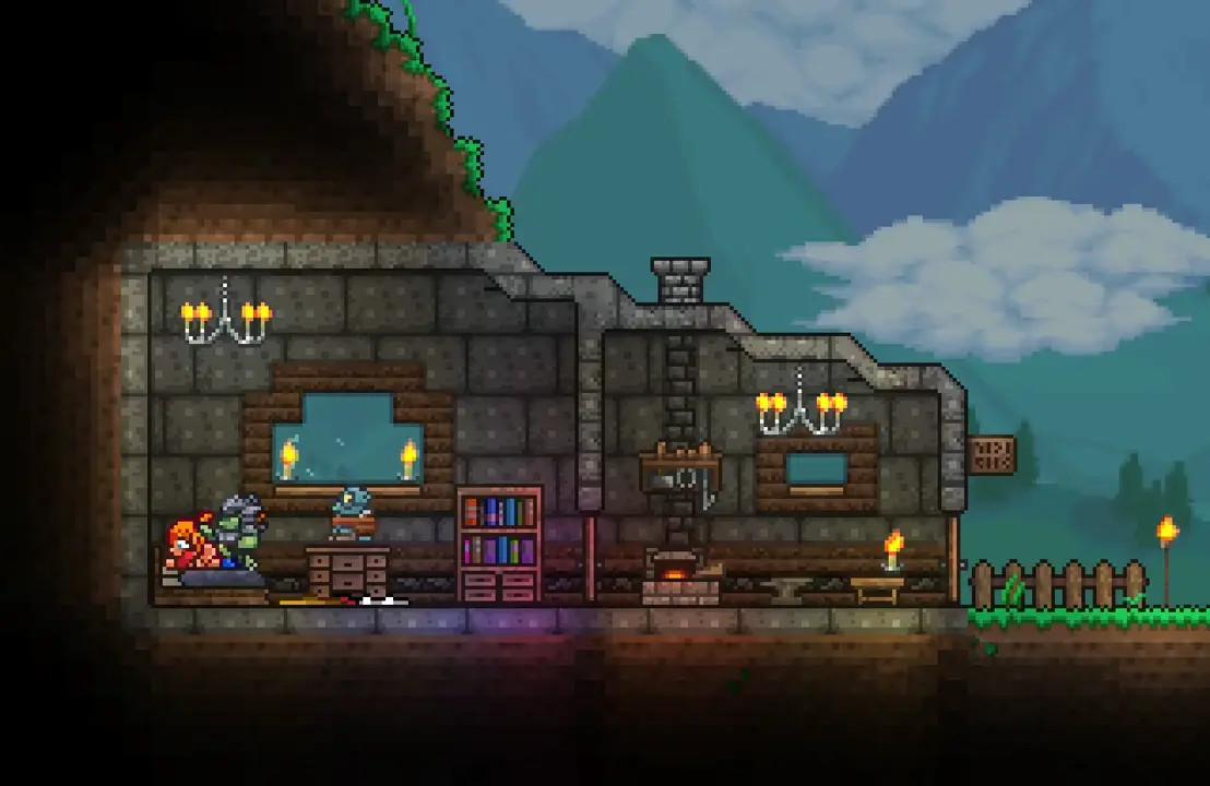 [TheEvilFallenOne] Gobling you up (Terraria)