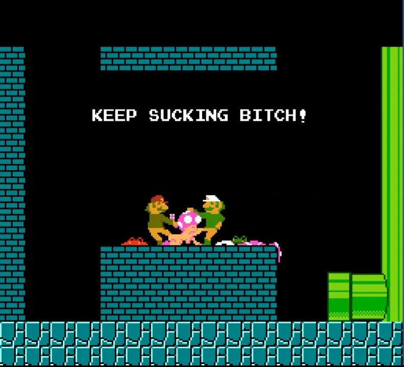 [TheEvilFallenOne] Bros on Toadette (Super Mario)