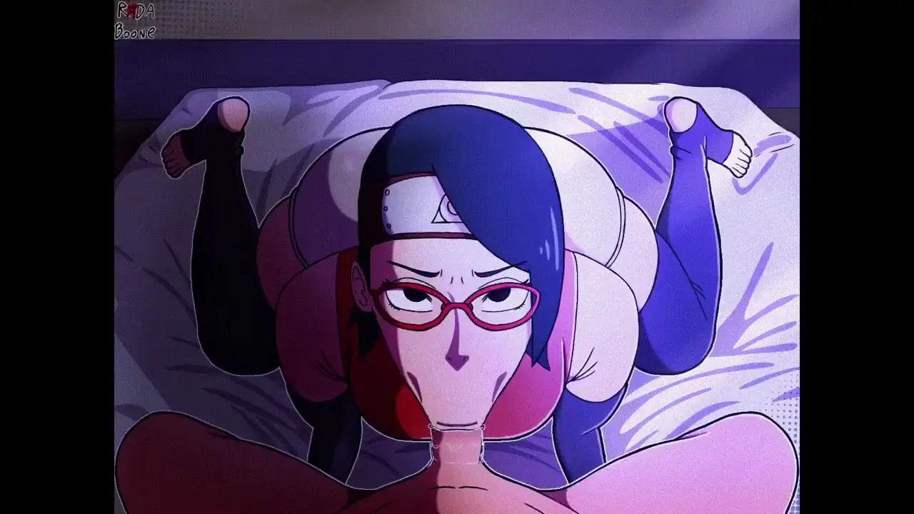 Sarada blowjob