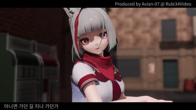 [MMD - DnC] Let's "dance" under the crowd's staring! - Excuse Me (Black stockings)