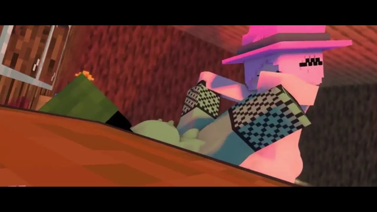 Futa feeding zombie. Minecraft mod.
