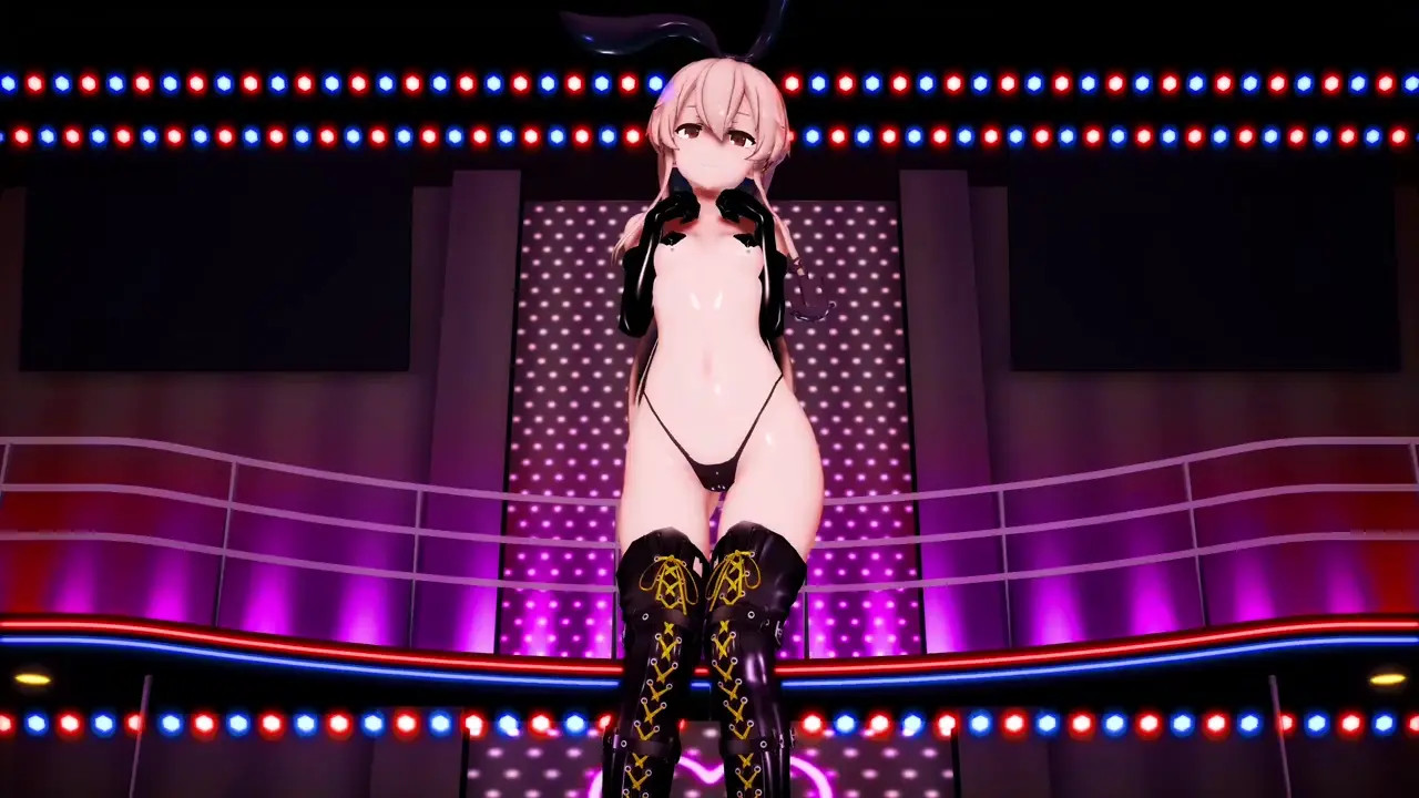 Shimakaze - Kiss Me More (JP ver.) [MMD R18] GenesisMMD
