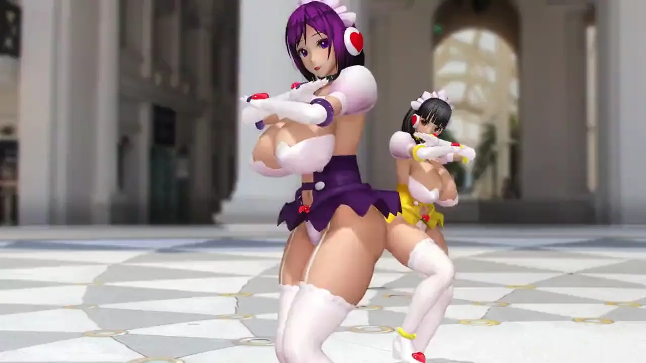 [MMD]Famiresu Senshi Purin - One .Two .Three