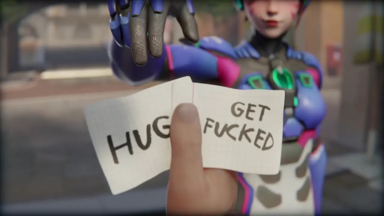 D.Va - Get Fucked [NO WM][White][Aphy3D][4K60FPS]