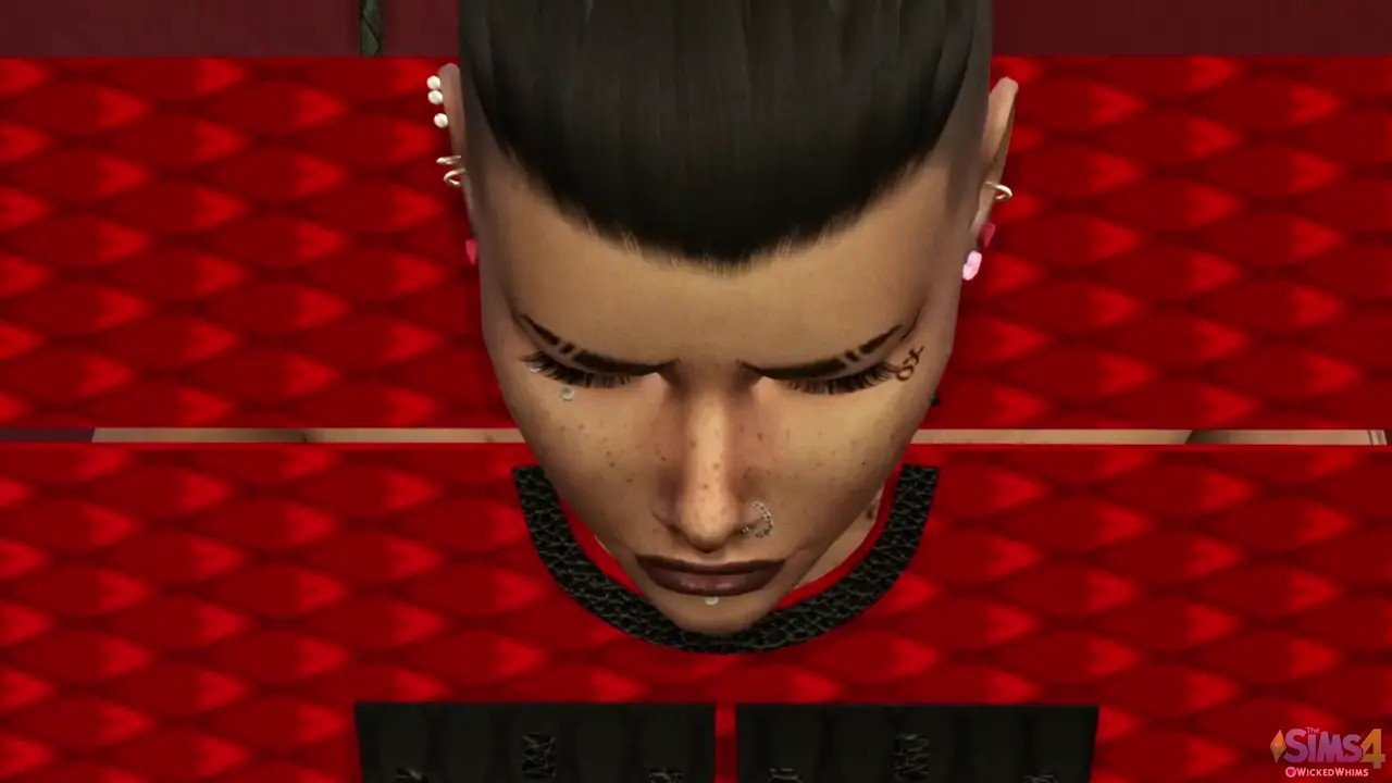 Punished (TS4) - A small video editing trick (Cassandra Goth Remake)