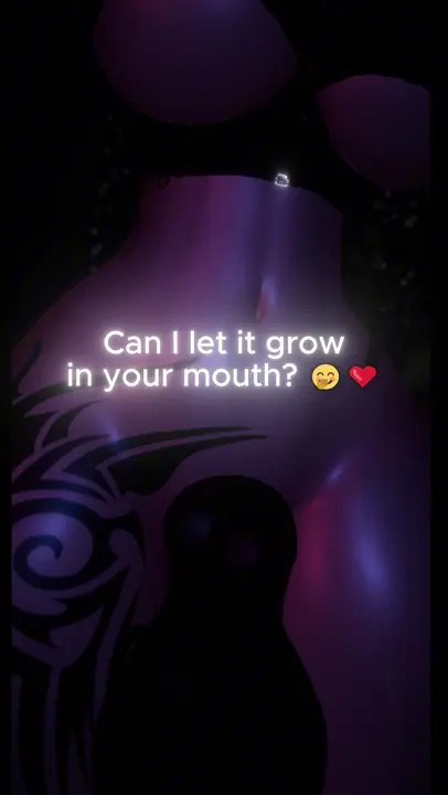 growin huge while you slurp