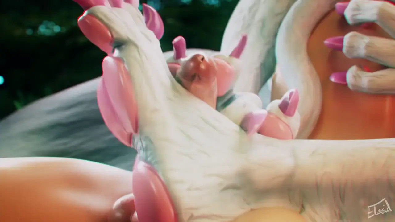 Felicia's Feline Footjob [Elasid]