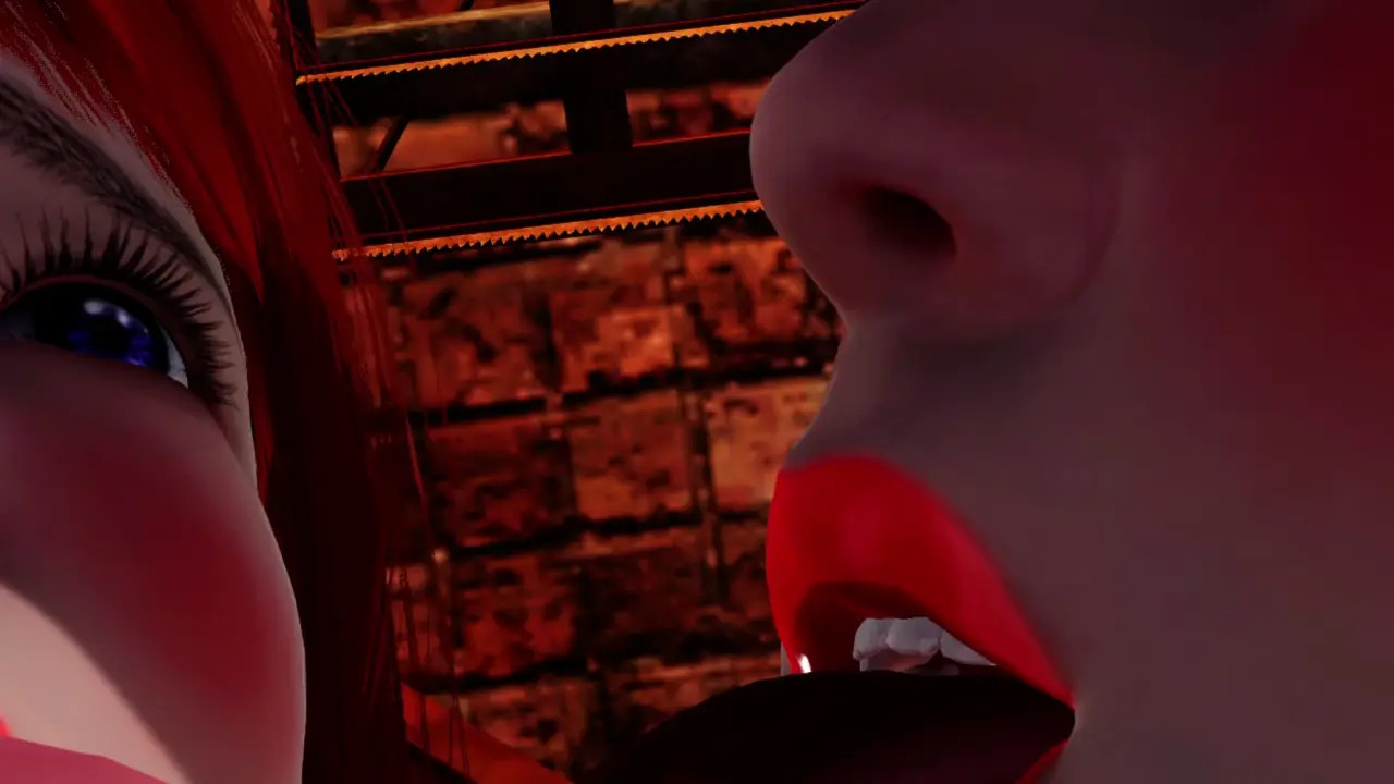 GEMELAS TORTURANDO EL PENE DE SU ESCLAVA