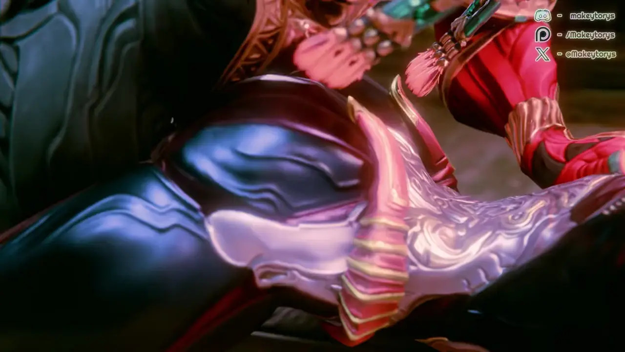 Mirage and Stynax decided to have a little "talk" after a hard farming session.