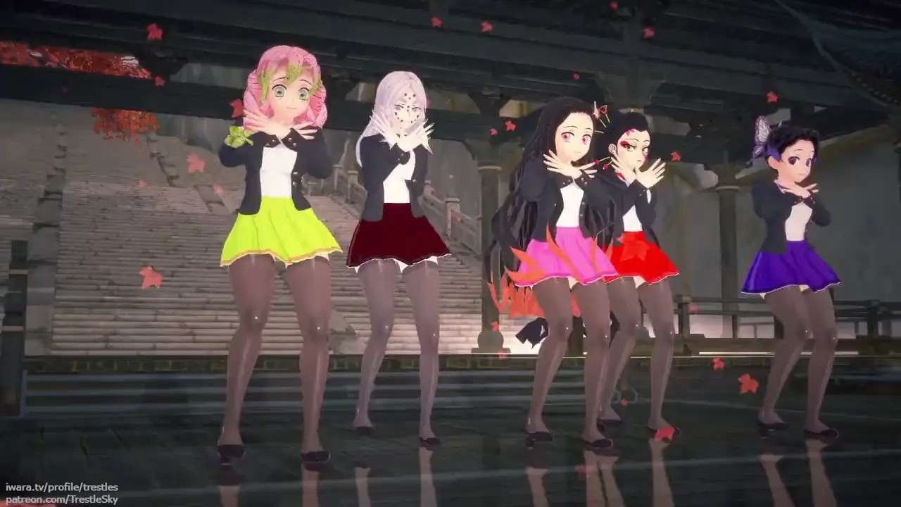 [TrestleSky] Commission - Persecution Complex Cellphone Girl Dance Only - FUTA Alt