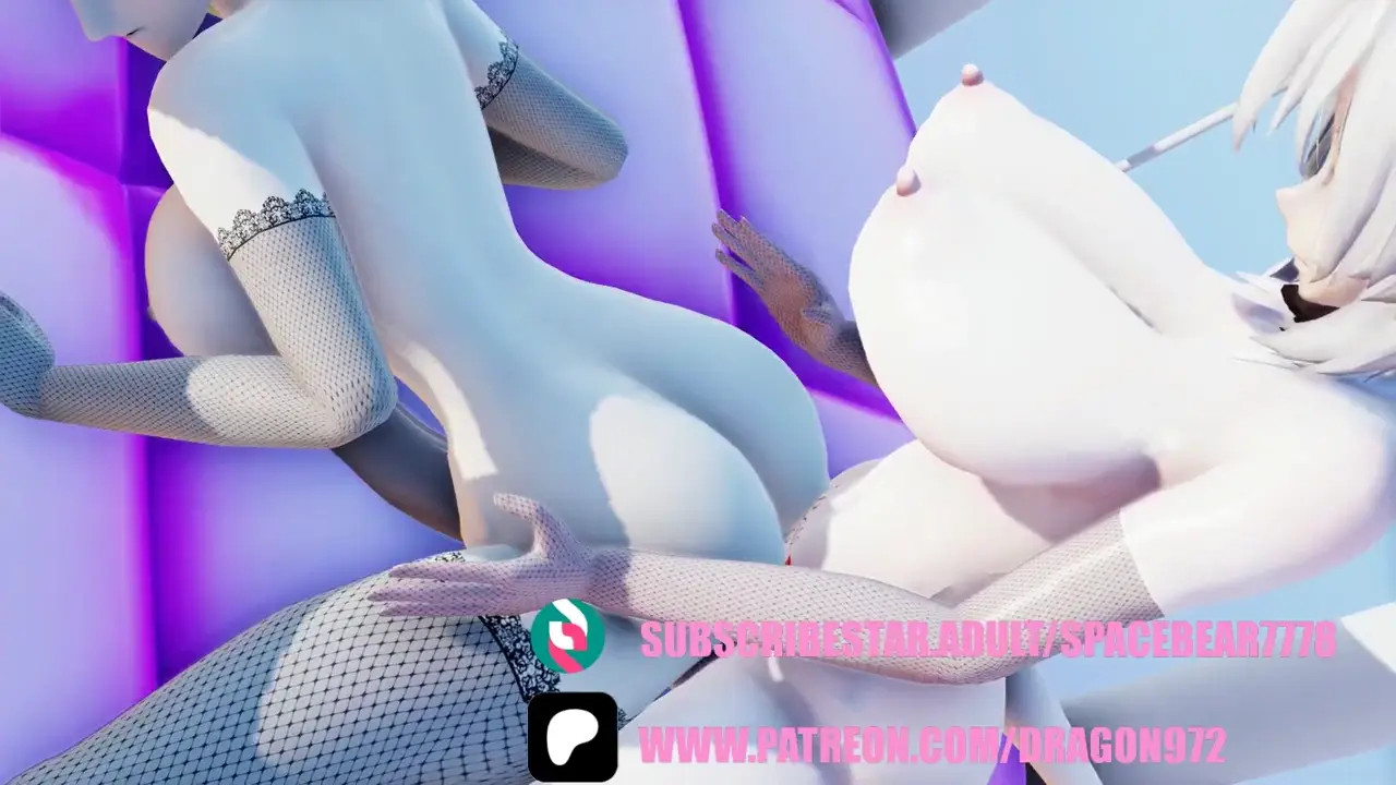 MMD R-18 busty Shemale 69 up futa Part 1 DL