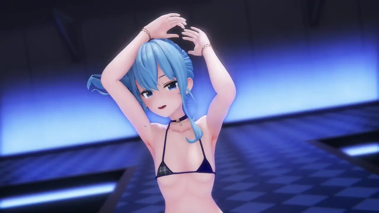 MiComet (Hoshimachi Suisei + Sakura Miko) Stripdance - Love Me If You Can