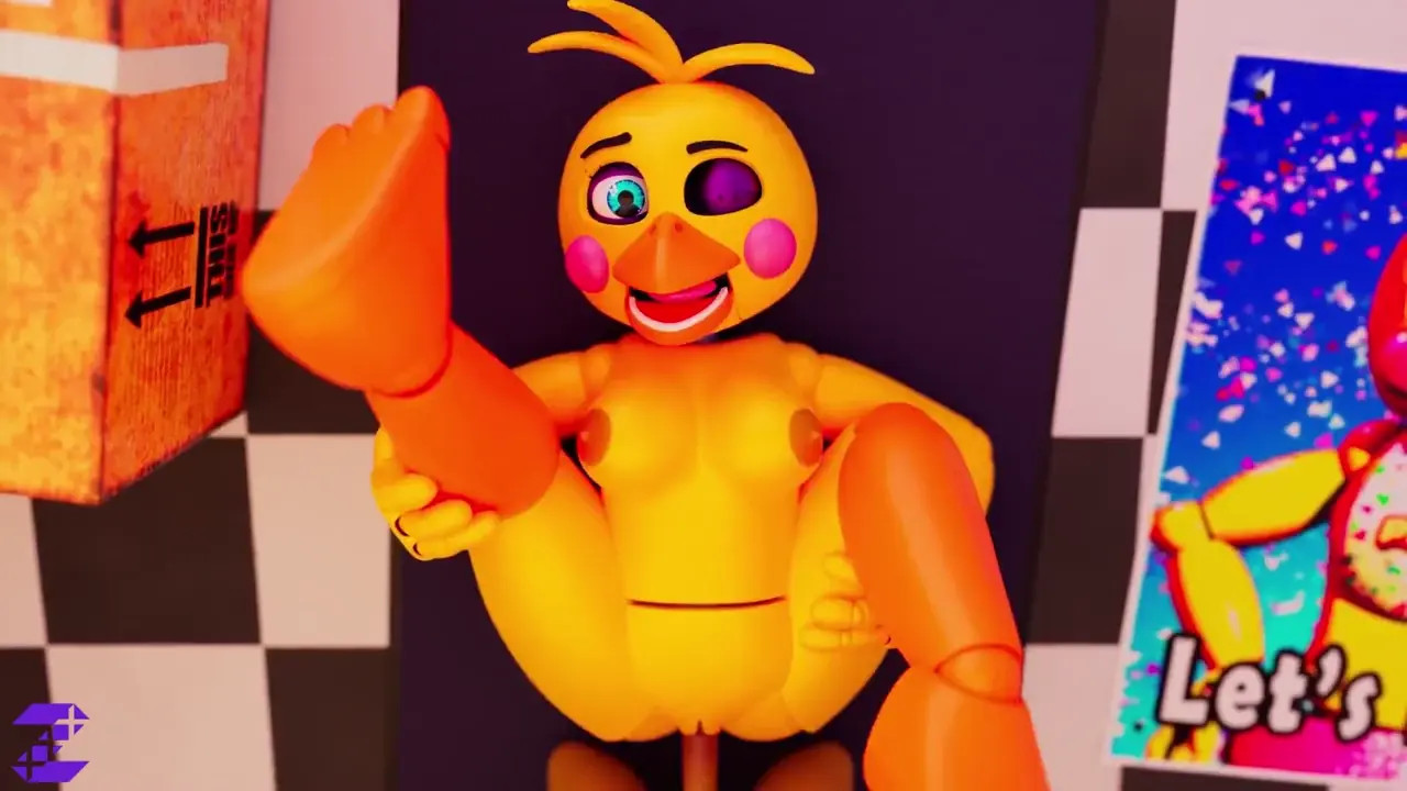 Toy Chica legs up POV