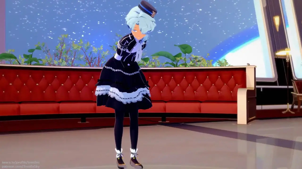 [TrestleSky] Femboy Adaption Series 32 - Sweet Apple Pie Dance Only ft Misha