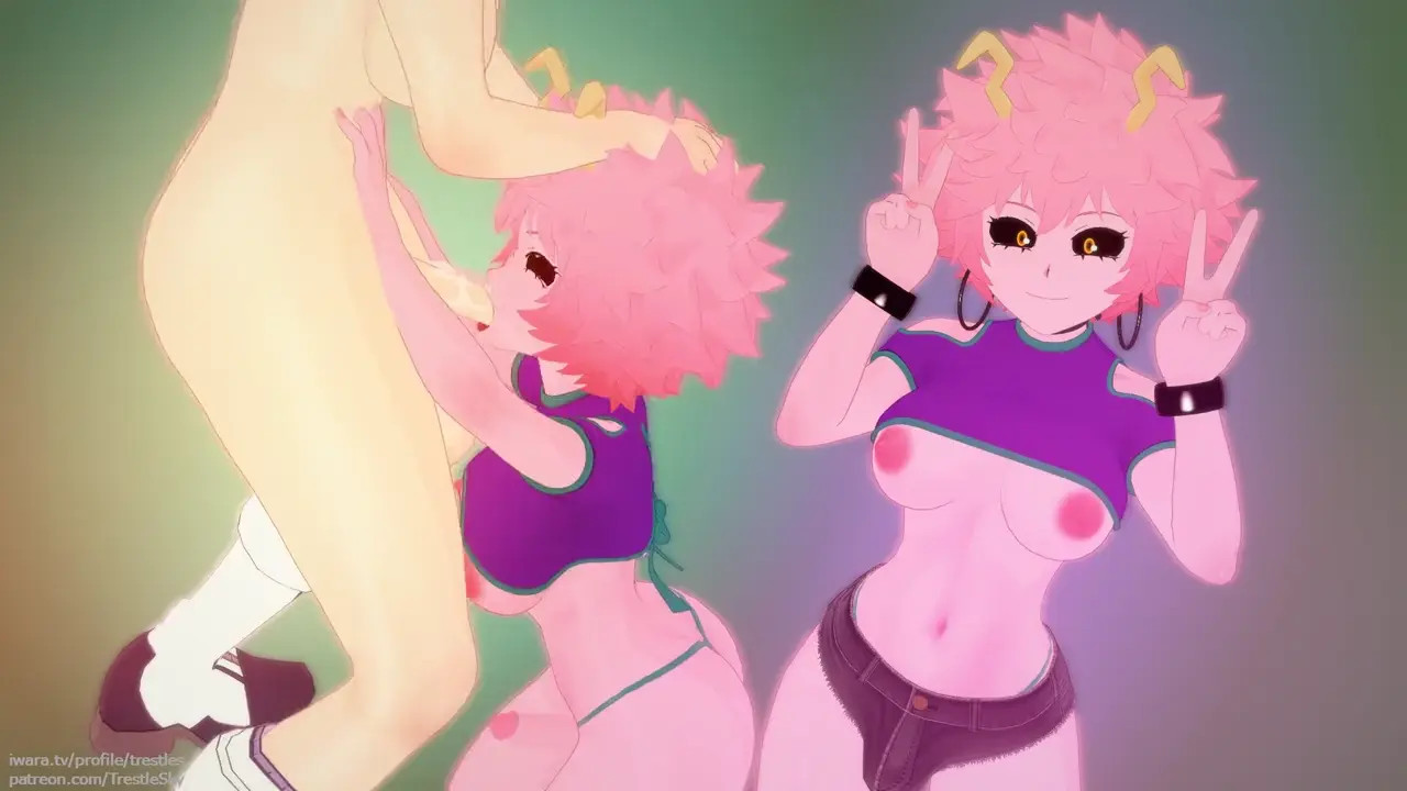 [TrestleSky] GBS 02 FutaXFFuta Alt - BADKIZ Come Closer Sex+Dance - BNHA Girls