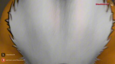 Renamon dominate  human trainer in her spa