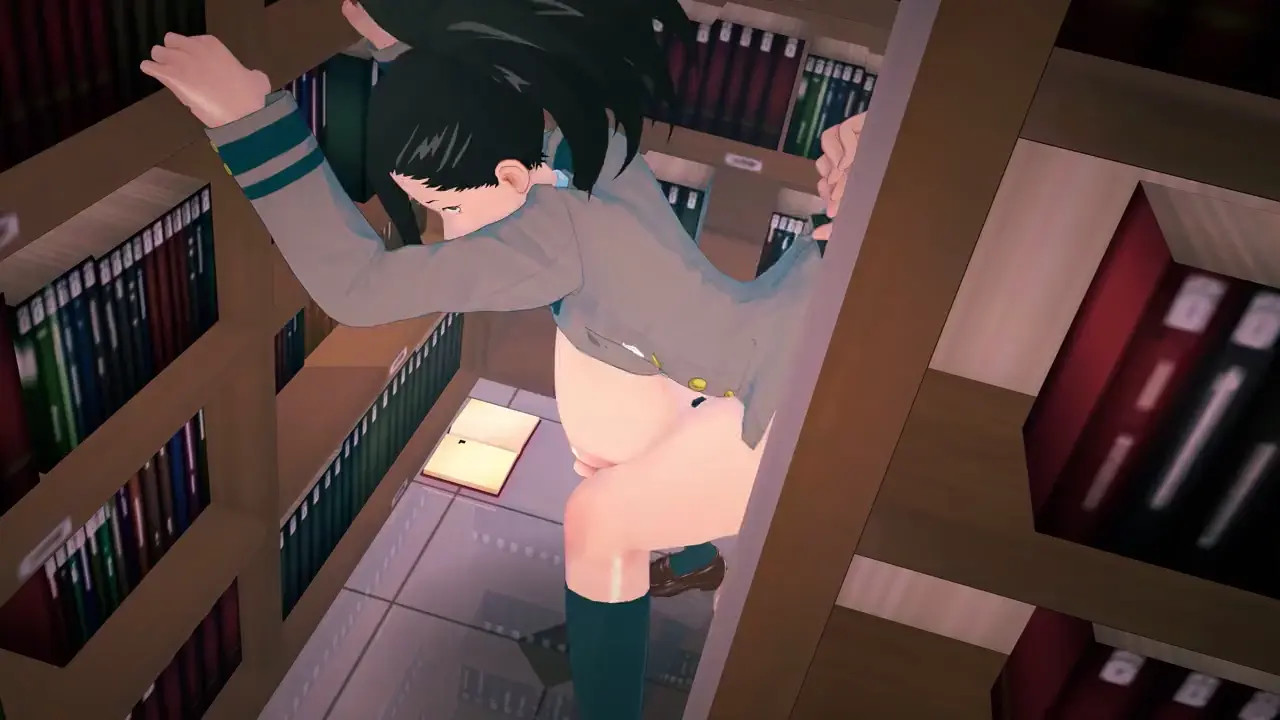 Yaoyorozu Midoriya library