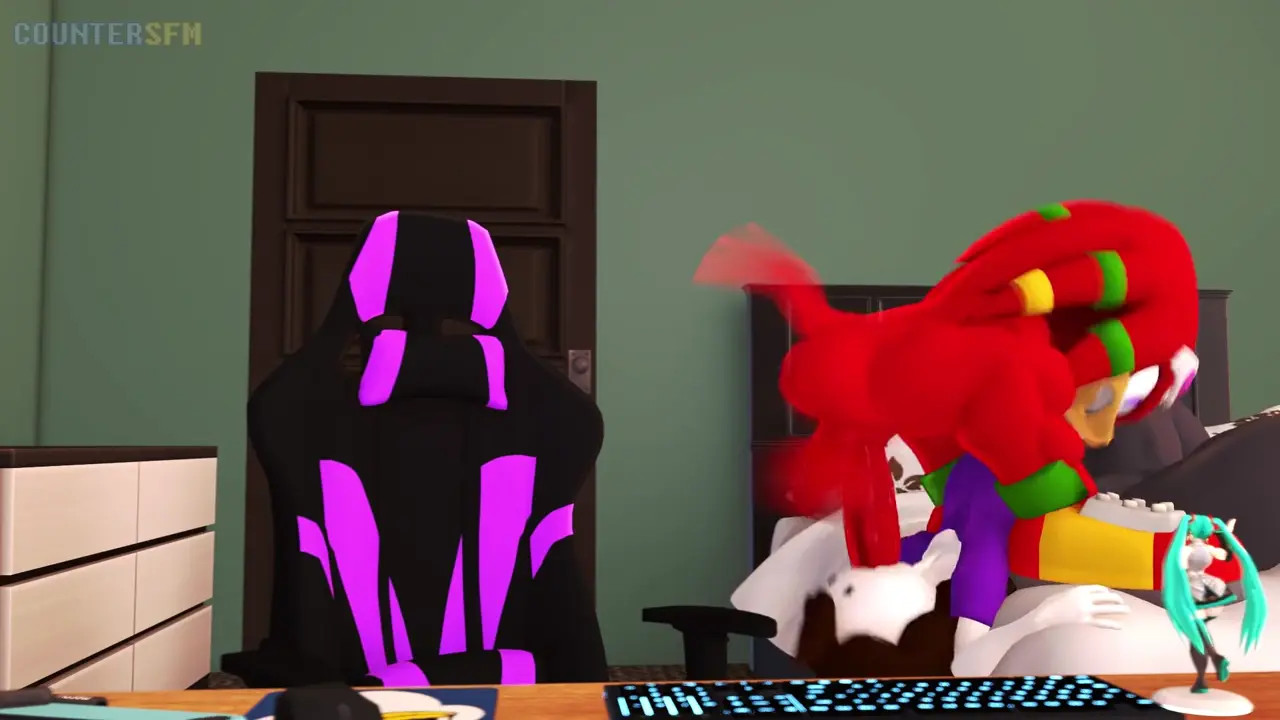 Knuckles fucking Jaiden