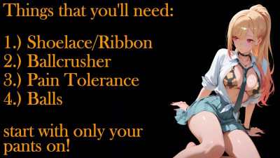 Ballbusting x Cosplays by Marin | Hentai JOI | (Femdom, Extreme CBT)