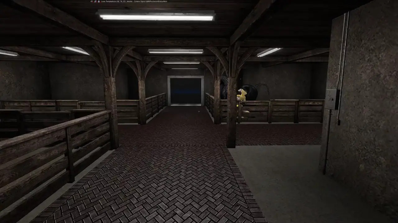 Etalon Percheron se fais Branler part une Furry Serpent.