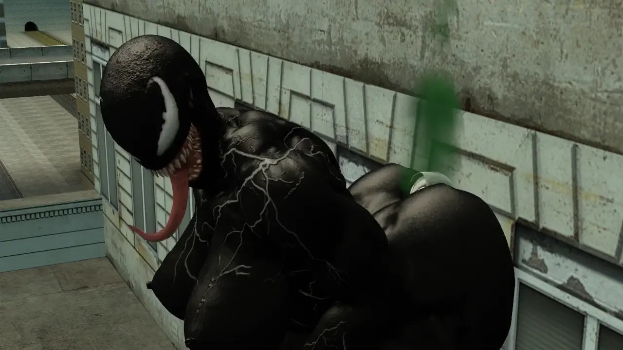 She-Venom and gwen by BigASSets42424