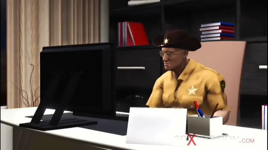 Sex slave is anally fucked in the basement