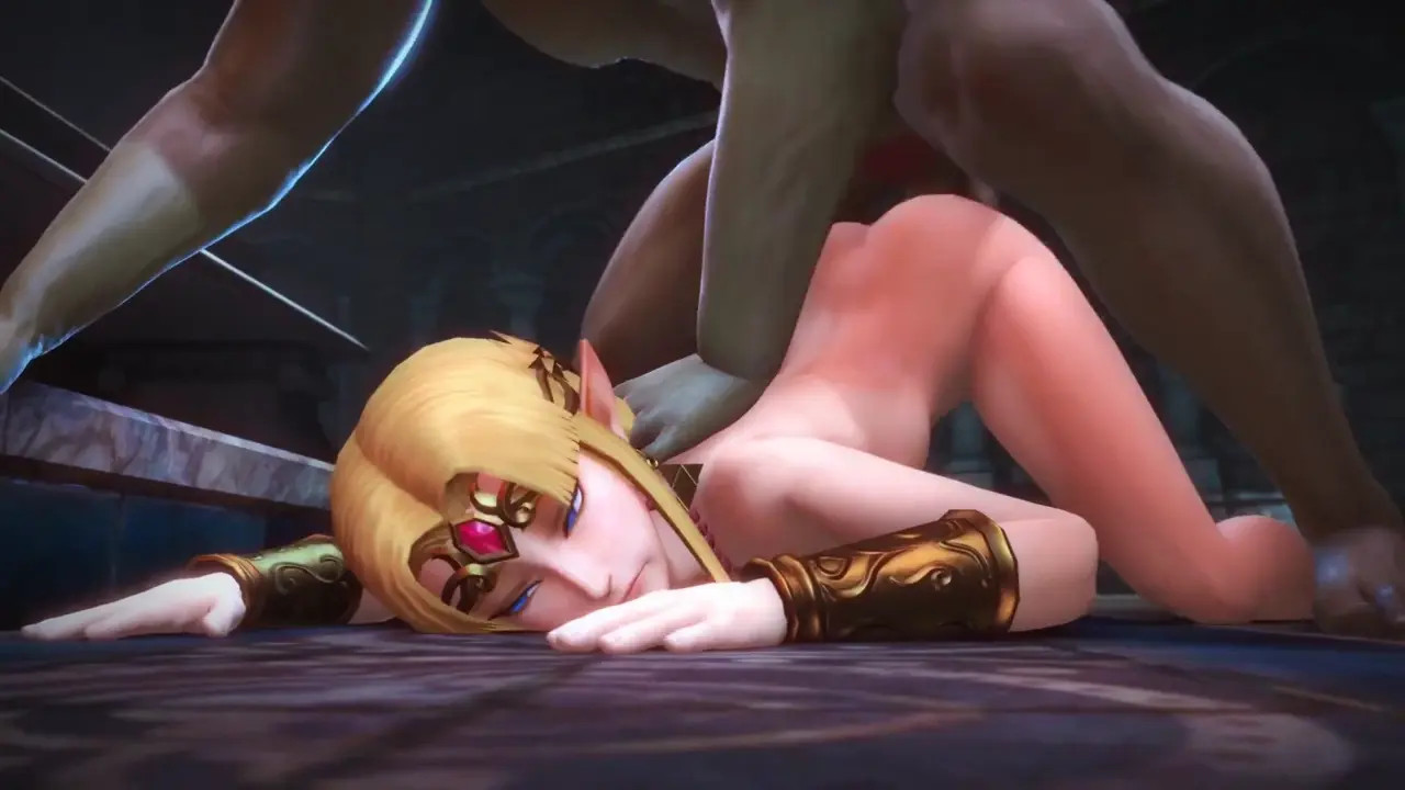 Princess Zelda from behind