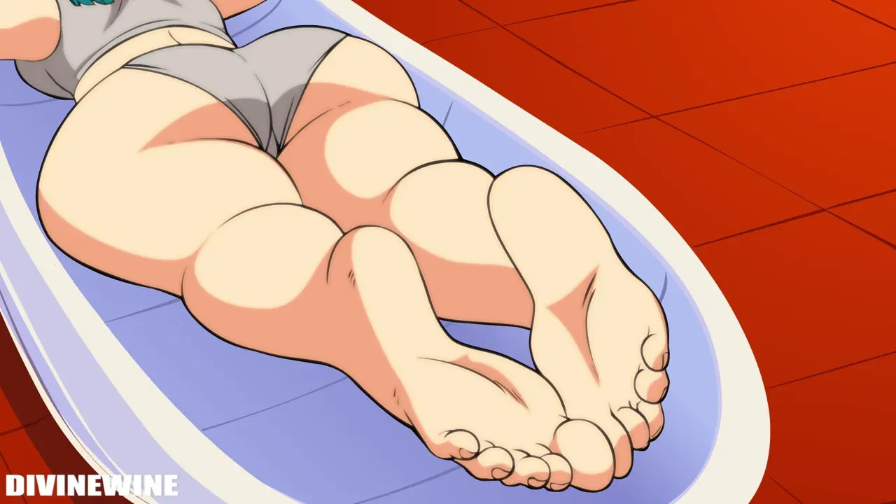 Bulma takes a nap