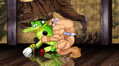 MUGEN#17: Vector The Crocodile X Monk