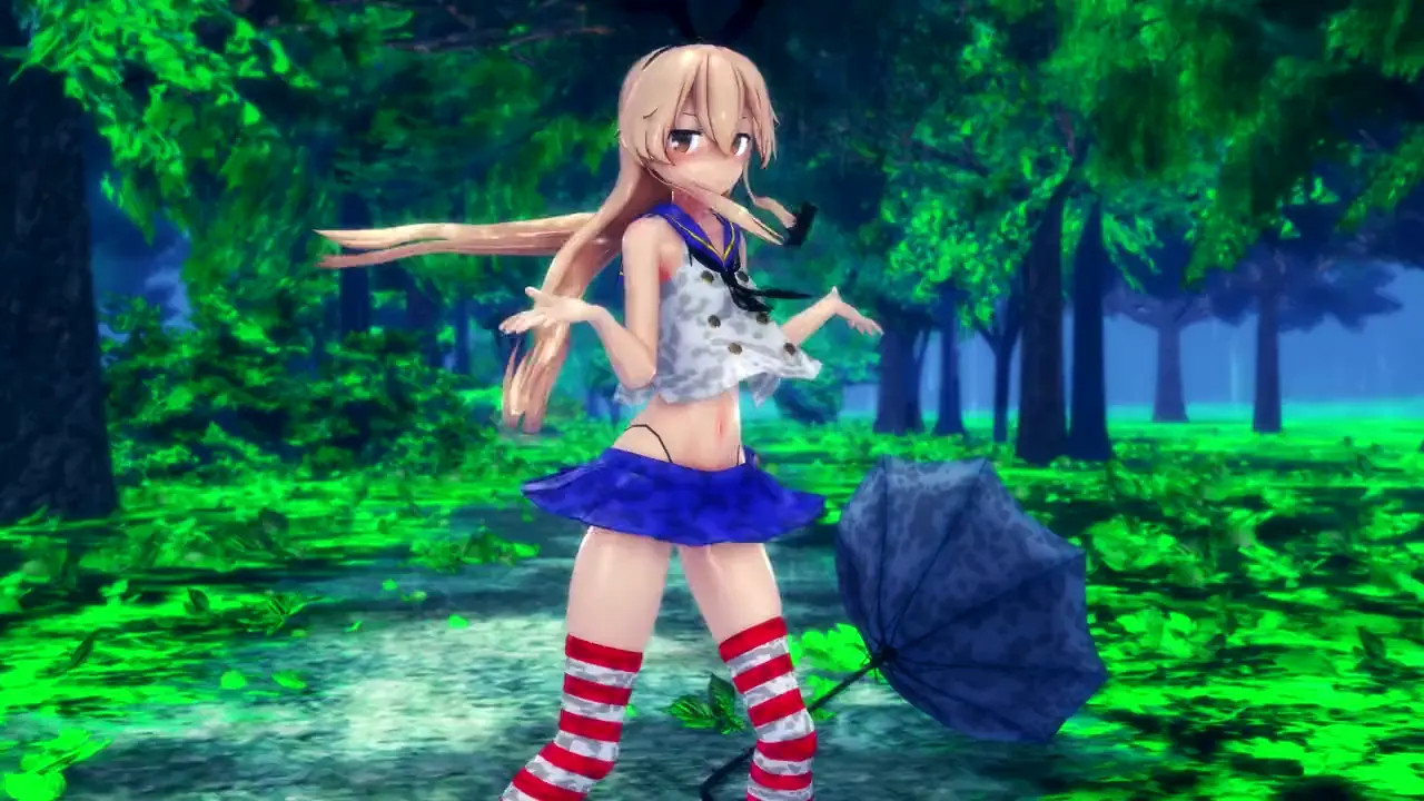 Shimakaze - Drop Pop Candy [MMD R15] Hamselvish