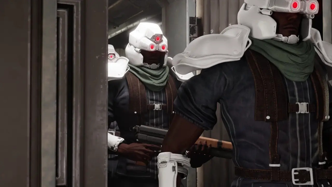 FF7 Yuffie Train encounter with Shinra Soldiers.(black) [Vatiwah]