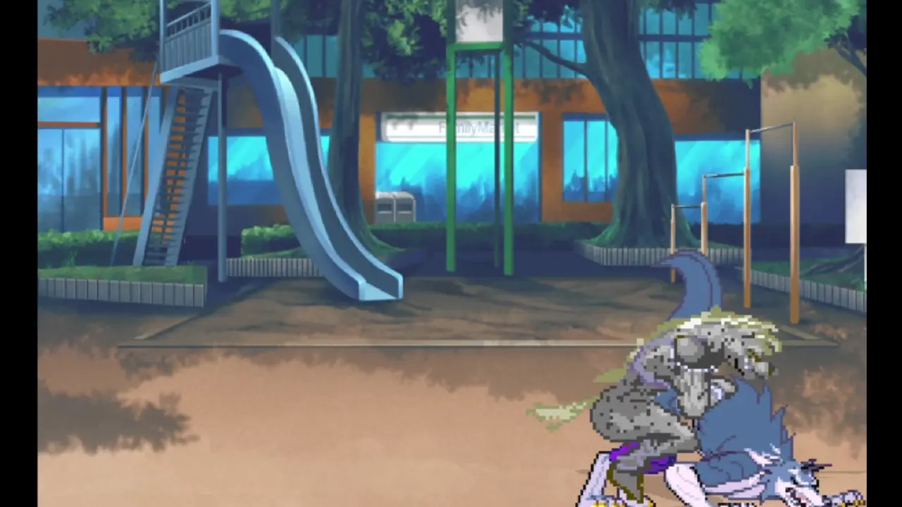 Gnoll Warrior vs John Talbain - Hentai Mugen