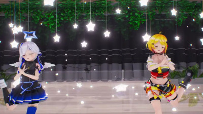 Mori Calliope / Amane Kanata / Yozora Mel Sexdance - LUVORATORRRRRY!