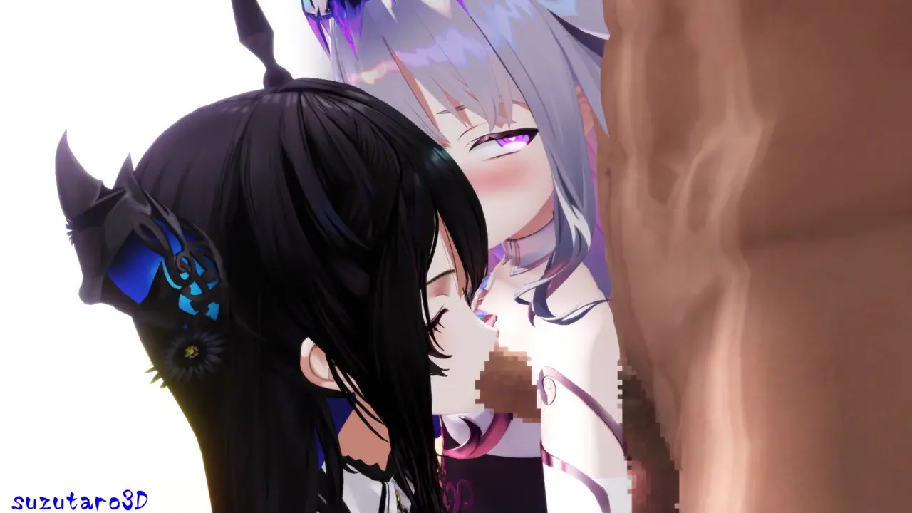 Blowjob through armpit