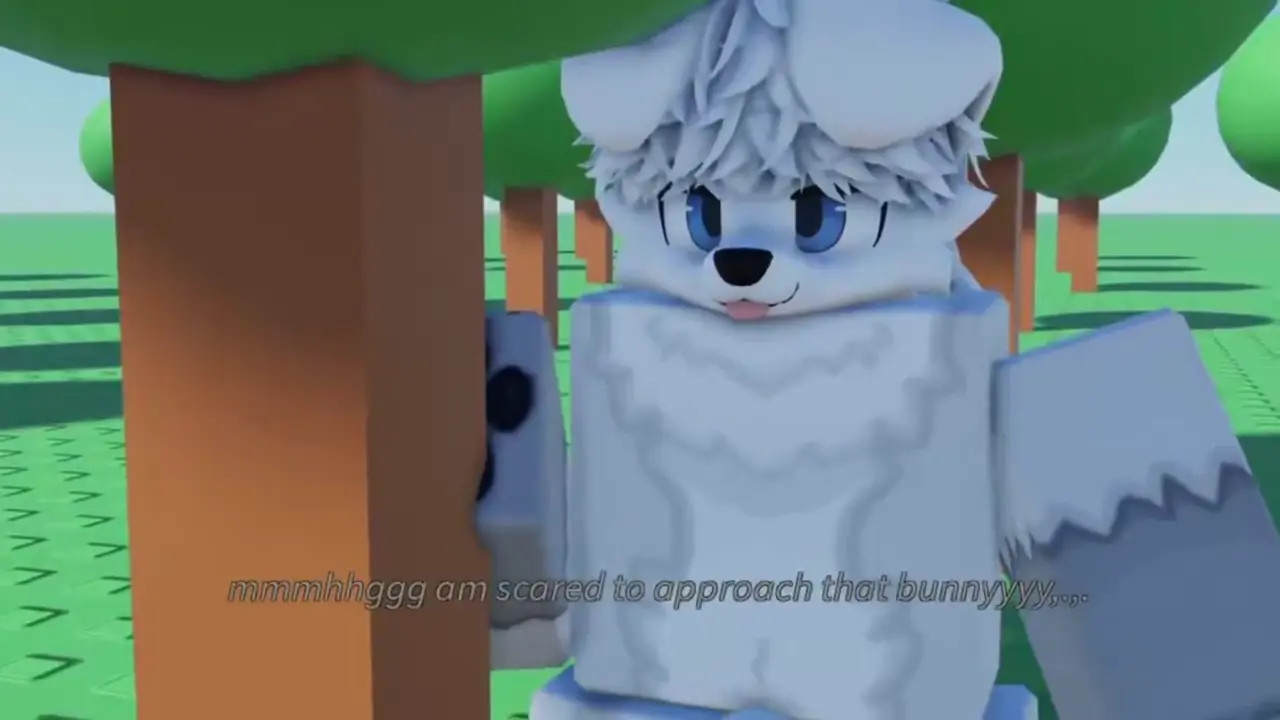 Kin Milks a Shy Furry Fan