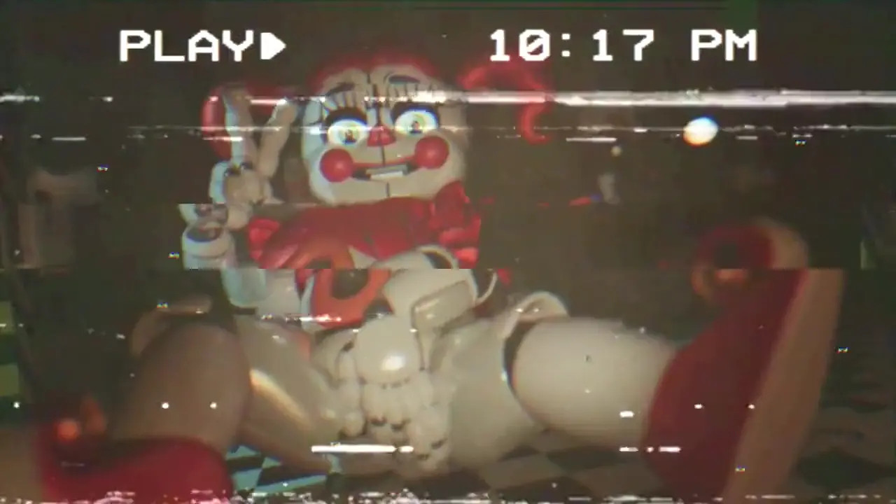 Circus Baby put his hand on her pussy