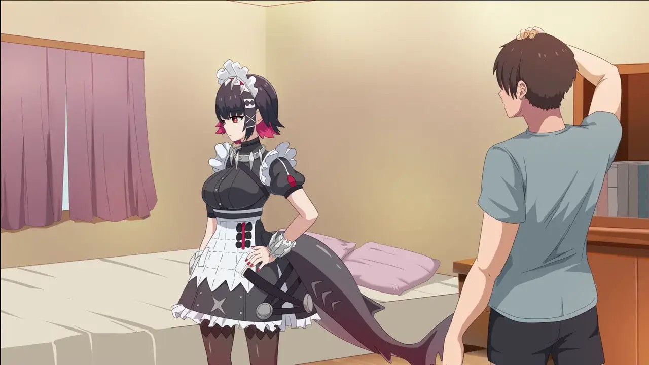 [Sandtiage] A shark girl asked to stay at my house