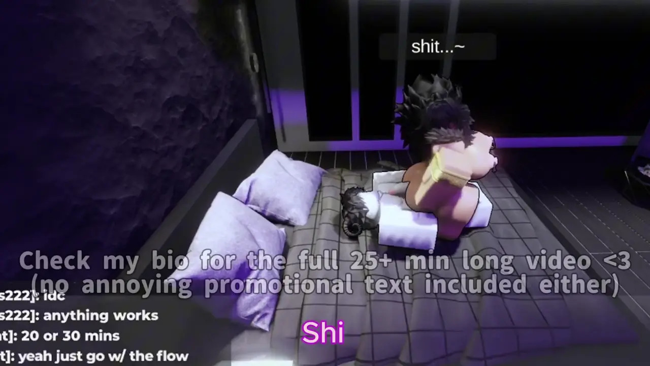 [ROBLOX] Muscular babe loves when I struggle underneath her