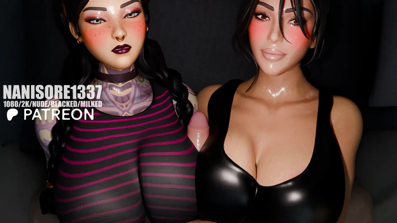 [FORTNITE] JULES x KIM sloppy titfuck