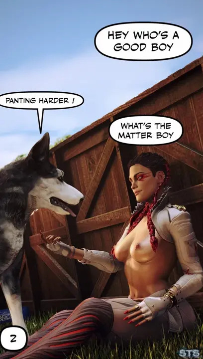 Loba's back yard friend