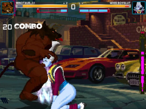 [Gay MUGEN]Minotaur VS Whis