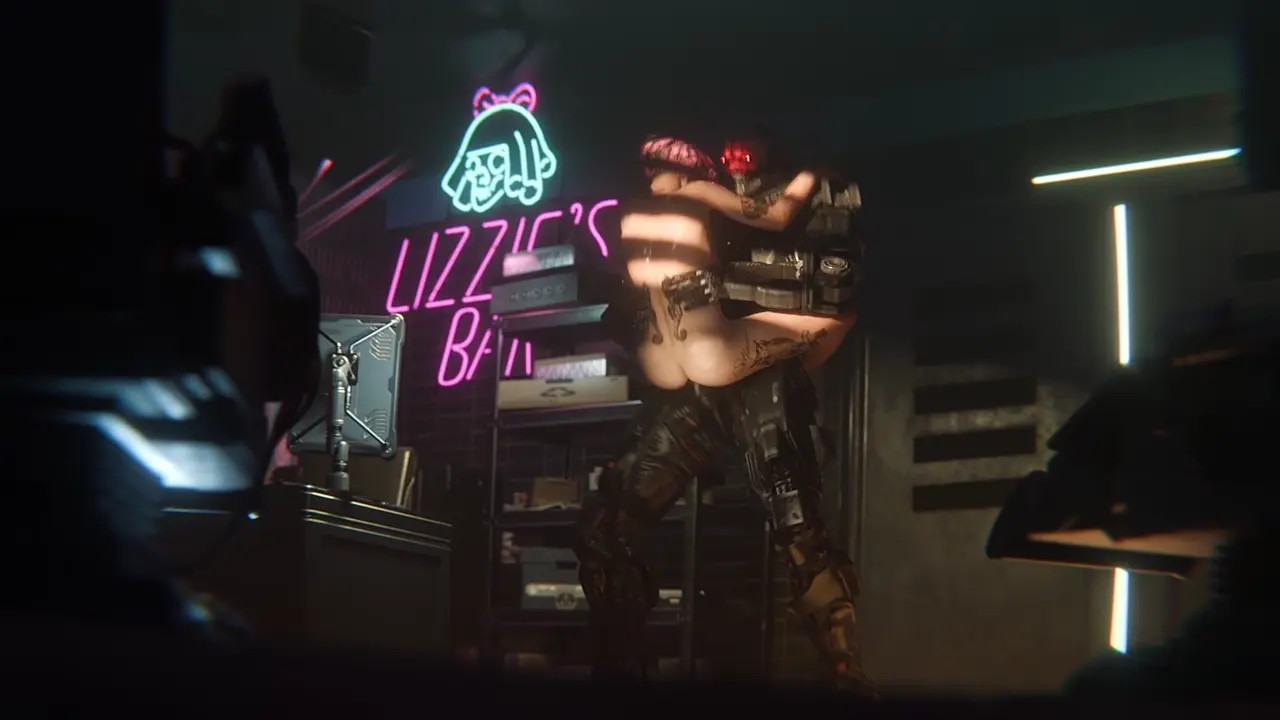 Judy x Adam Smasher (Nude)