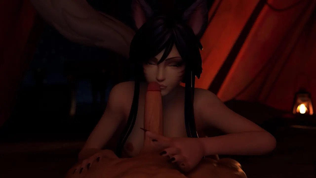 Ahri is having a good time