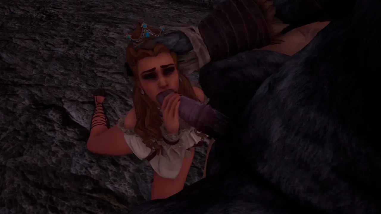 Queen and Knights Captured and Fucked