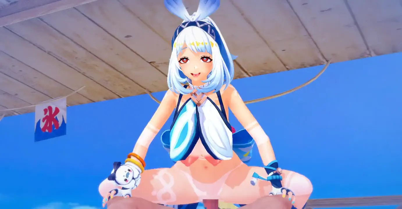 Mualani At The Beach By ColorPiece