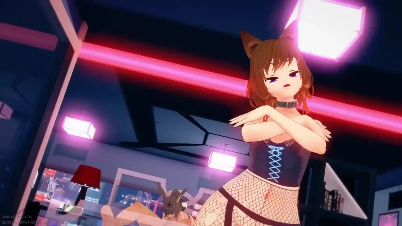 [TrestleSky] Femboy Adaptation Series 39 - IZONE FIESTA Sex+Dance - Futa Ver