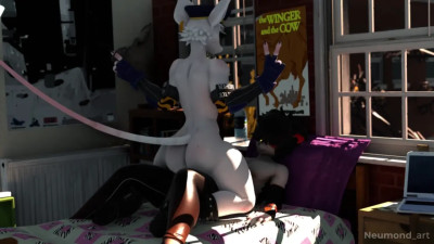 Officer Flint x Aak by Neumond_art